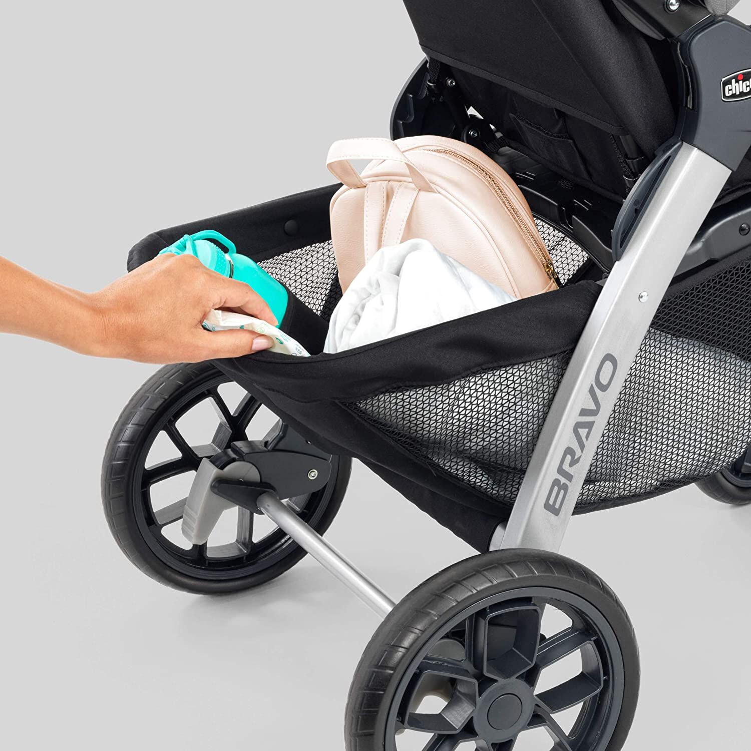 Buy Bravo Quick Fold Baby Stroller Online Black Baby Parm